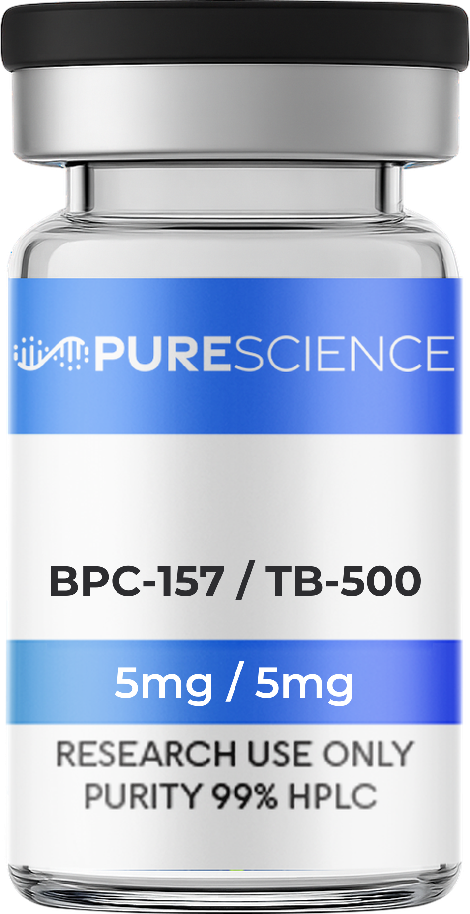 BPC-157/TB-500 labeled research vial
